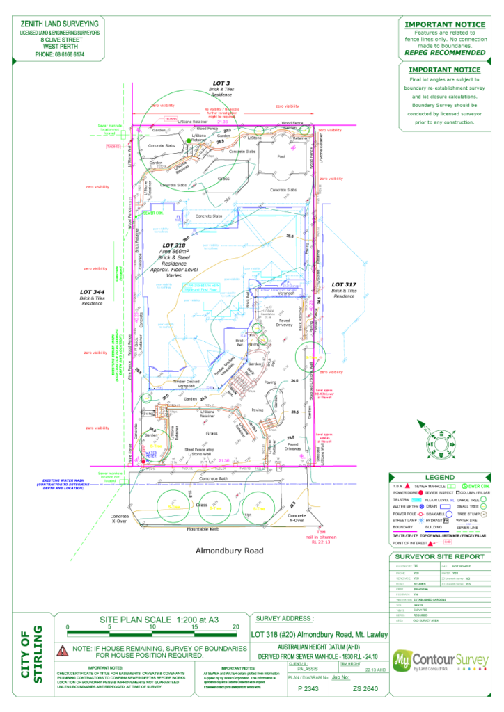 Architects Contour Survey | My Contour Survey